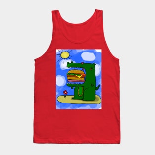 Happy Crocodile Tank Top